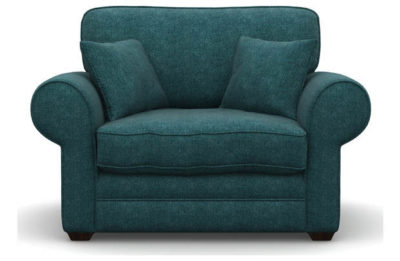 Heart of House Chedworth Fabric Cuddle Chair - Teal